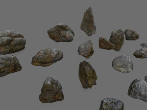 Rocks 3D Модель