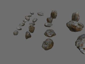 Rocks 3D Модель