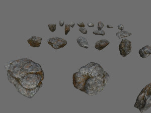 Rocks 3D Модель