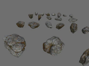 Rocks 3D Model