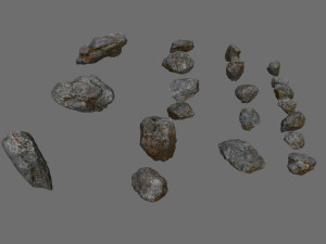 Rocks 3D Модель