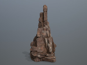 Desert rocks 3D Модель