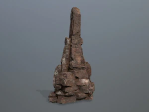 Desert rocks 3D Model