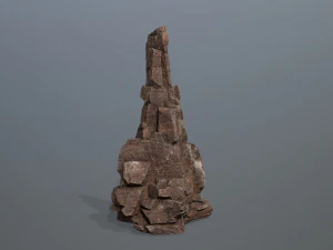Desert rocks 3D Model