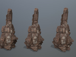 Desert rocks 3D Модель
