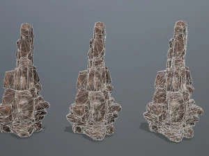 Desert rocks 3D Model