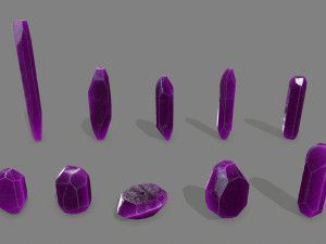 Crystal set 3D Модель