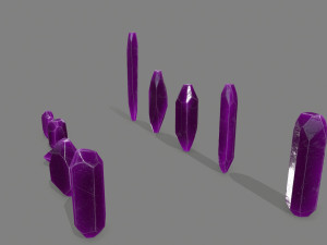 Crystal set Modelo 3D
