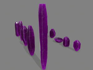 Crystal set Modelo 3D