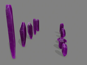 Crystal set Modelo 3D