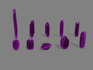 Crystal set Modelo 3D