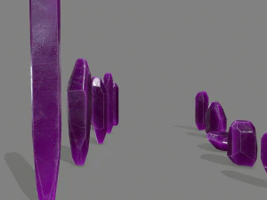 Crystal set 3D Model