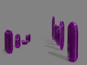 Crystal set Modelo 3D