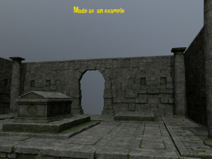 Ruin set 3D 模型