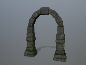 Ruin set 3D 模型