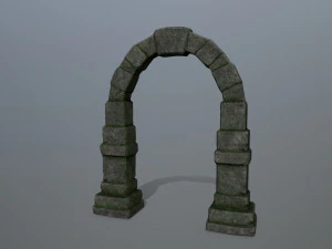 Ruin set 3D Model