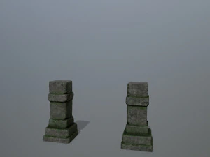 Ruin set 3D Model