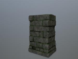 Ruin set 3D 模型
