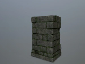 Ruin set 3D Model