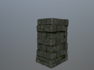 Ruin set 3D 模型