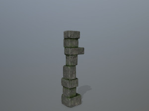 Ruin set 3D 模型