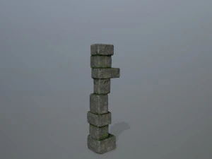Ruin set 3D Model