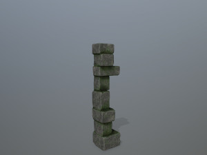 Ruin set 3D 模型
