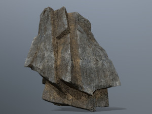 Cliff rocks 3D Model