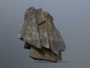 Cliff rocks 3D Model