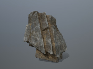 Cliff rocks 3D Model