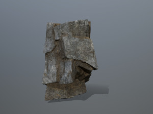 Cliff rocks 3D Model