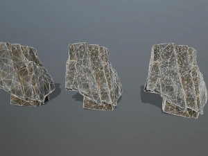 Cliff rocks 3D Model