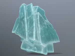 Ice rocks 3D Model