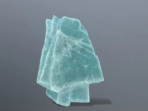 Ice rocks 3D Model