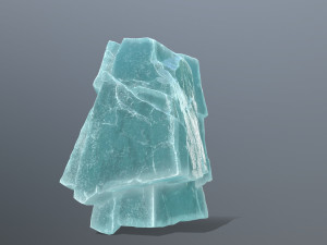 Ice rocks 3Dモデル