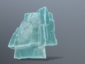 Ice rocks 3Dモデル