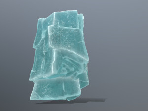 Ice rocks 3Dモデル