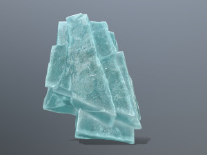 Ice rocks 3Dモデル