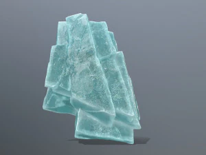 Ice rocks 3D Model