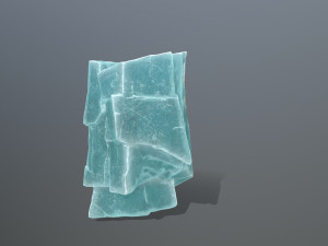 Ice rocks 3Dモデル