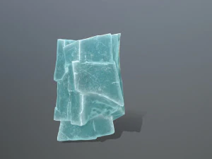 Ice rocks 3D Model