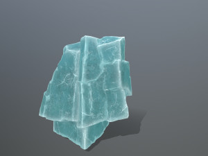 Ice rocks 3Dモデル