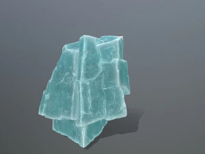 Ice rocks 3D Model