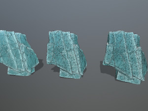 Ice rocks 3Dモデル