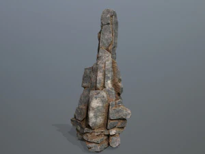 Cliff rocks 3D Model