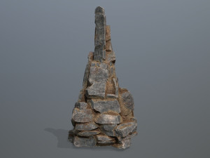 Cliff rocks Modèle 3D