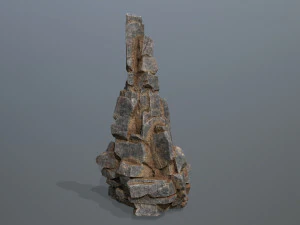 Cliff rocks 3D Model