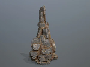 Cliff rocks 3D Model