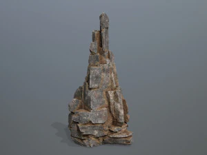 Cliff rocks 3D Model
