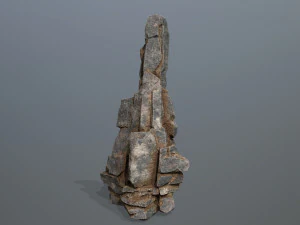 Cliff rocks 3D Model
